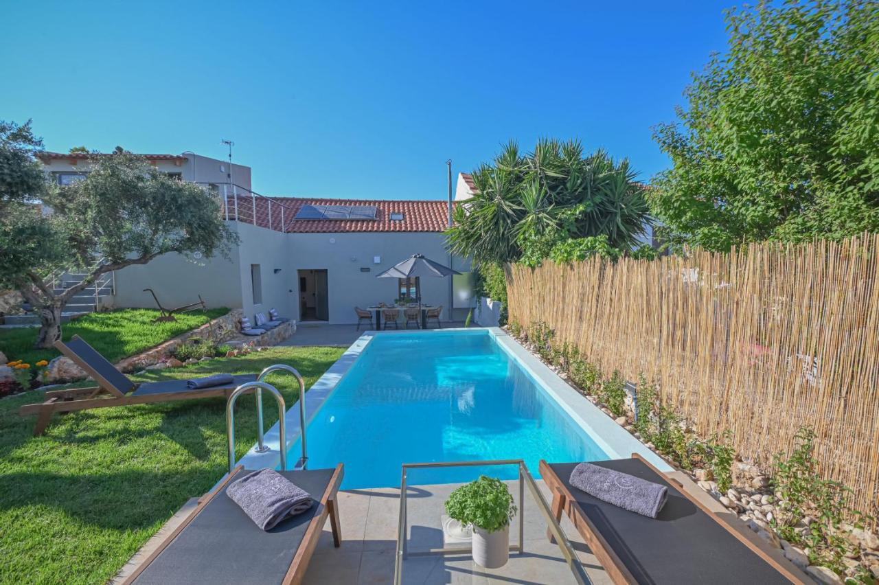 Villa Garifalia With Sauna & Hydromassage Hriszí Aktí Haniá Kültér fotó
