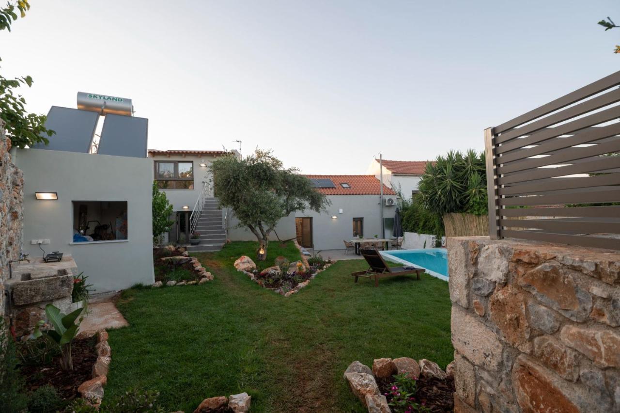 Villa Garifalia With Sauna & Hydromassage Hriszí Aktí Haniá Kültér fotó