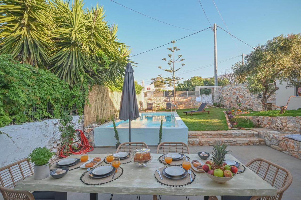 Villa Garifalia With Sauna & Hydromassage Hriszí Aktí Haniá Kültér fotó
