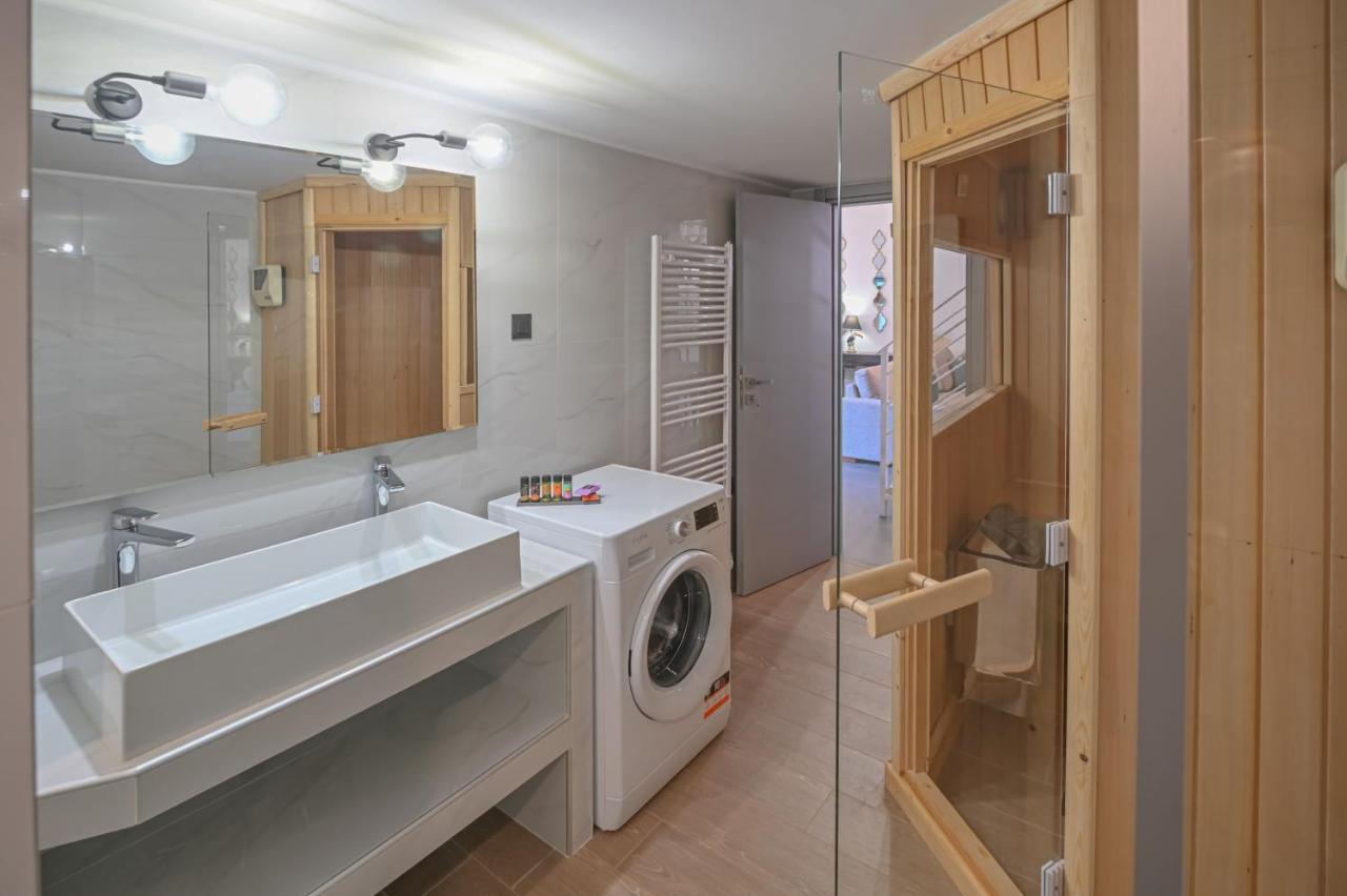 Villa Garifalia With Sauna & Hydromassage Hriszí Aktí Haniá Kültér fotó