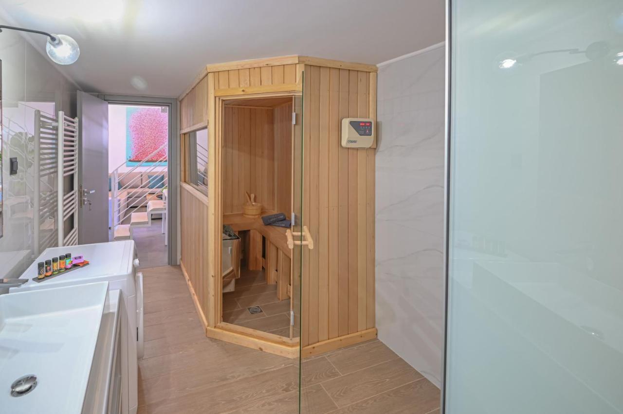 Villa Garifalia With Sauna & Hydromassage Hriszí Aktí Haniá Kültér fotó