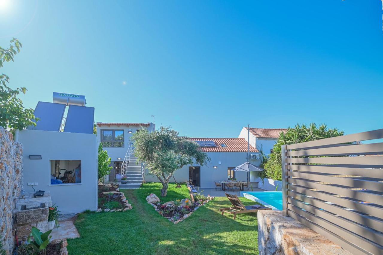 Villa Garifalia With Sauna & Hydromassage Hriszí Aktí Haniá Kültér fotó